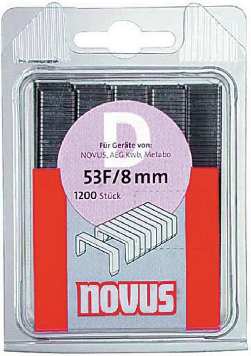 Image du produit Novus Agrafes à fil plat D