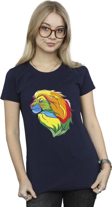 Actual product image Disney Womens/Ladies The Lion King Colours Cotton T-Shirt (XXL)
