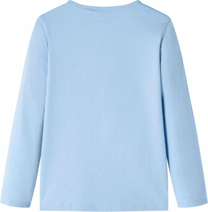 Produktbild VidaXL Kinder-Langarmshirt Hellblau 116,Material: 95 % Baumwolle. 5 (116)