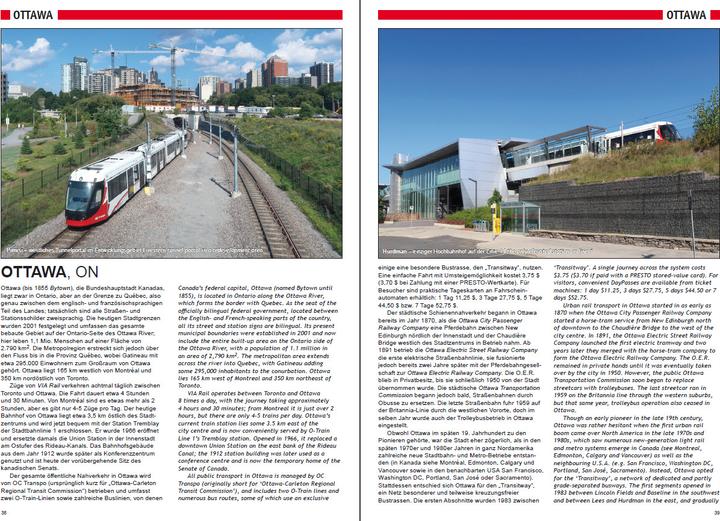 Actual product image Urban Rail in Canada (German, Robert Schwandl, 2024)