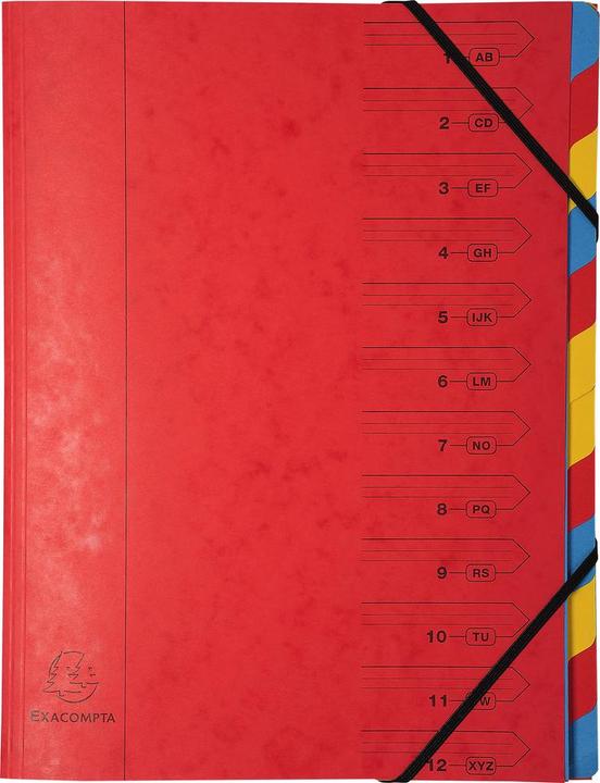 Image du produit Exacompta Fiches de classement agrafées (A4, 1 x)