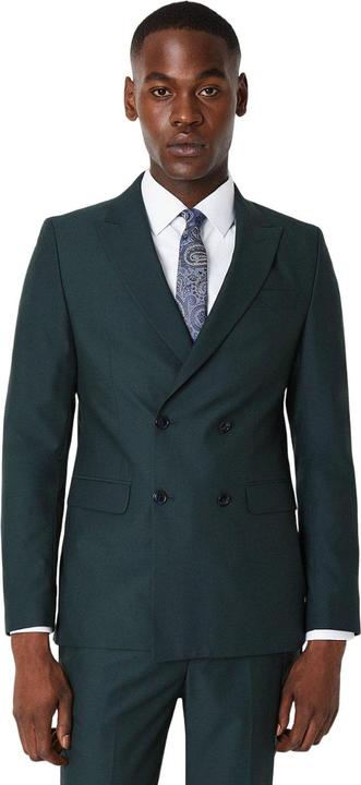 Actual product image Burton Mens Double-Breasted Slim Suit Jacket (38)