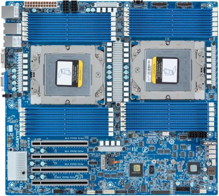 Actual product image Gigabyte MZ73-LM1 (SP5, E-ATX)