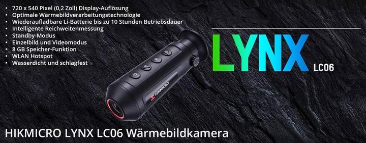 Actual product image Hikmicro LYNX LC06