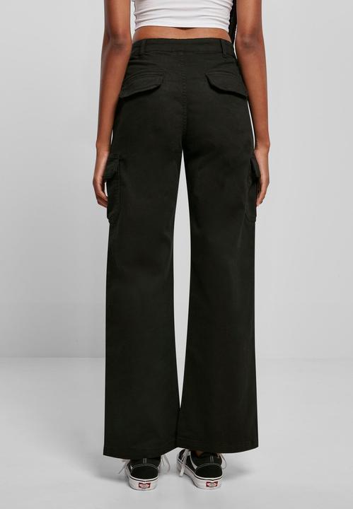 Produktbild Urban Classics Ladies High Waist Straight Cargo Pants (33)