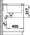 Produktbild Blanco ETAGON 500-U (53 cm, 46 cm)