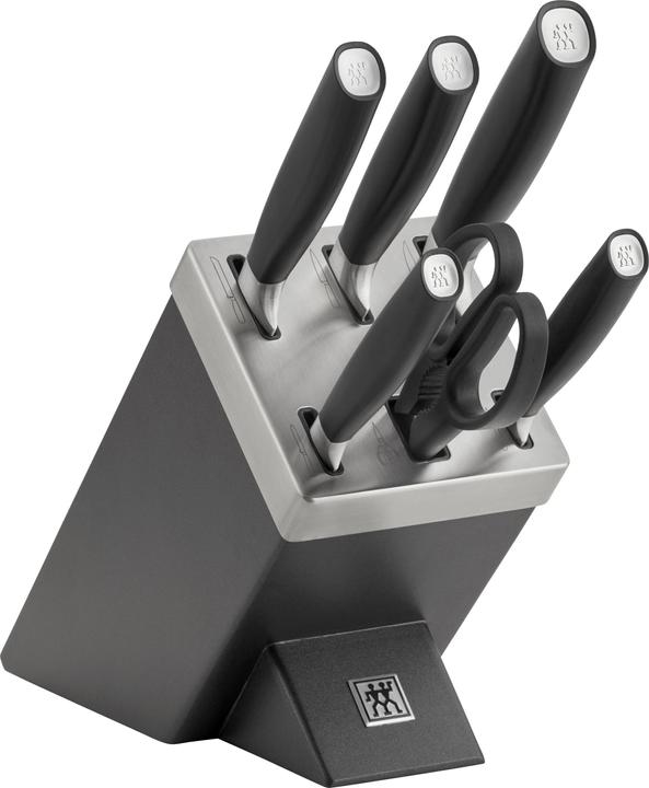 Actual product image Zwilling All Star self-sharpening knife block, 7 pcs.