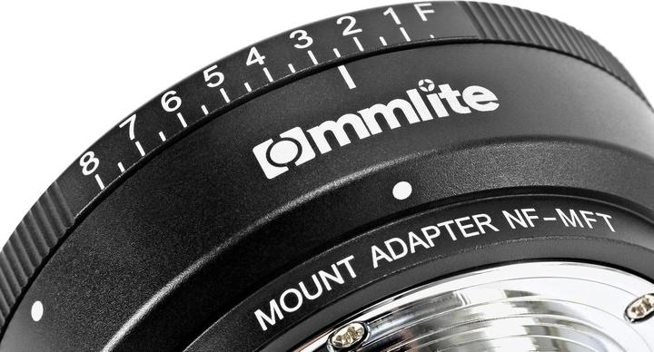 Actual product image Commlite Nikon F lens for MFT (Standard, Micro Four Thirds)