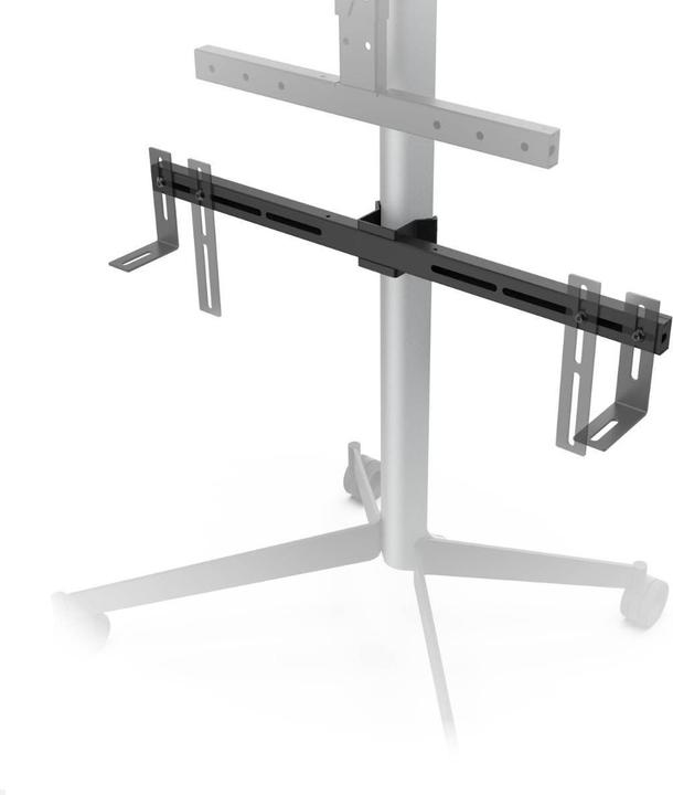 Actual product image Erard KANA accessories universal soundbar holder for TV stand, black (Stand, Height-adjustable)