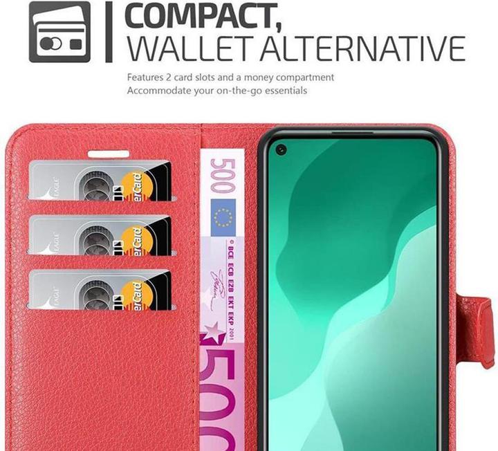 Actual product image Cadorabo Book with stand function cover (Huawei Nova 7 SE)