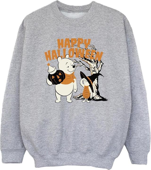 Actual product image Disney Girls Winnie The Pooh And Piglet Happy Halloween Sweatshirt (104)