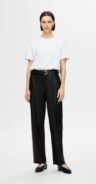 Produktbild Selected Femme Wide Fit Lederhose (42)