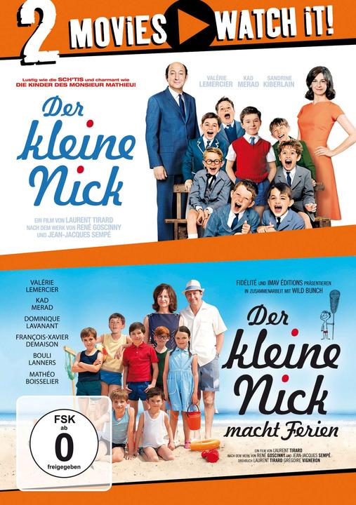 Produktbild Der kleine Nick & Der kleine Nick macht Ferien (DVD, 2015, Deutsch)
