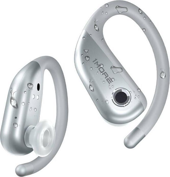 Actual product image 1More Earbuds FIT OPEN (silver) (ANC, 38 h, Wireless)
