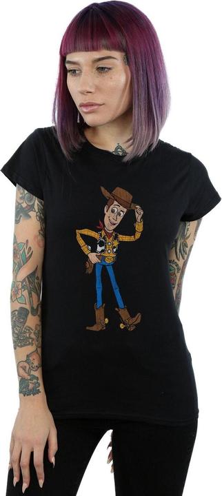 Immagine prodotto Disney Toy Story 4 Sheriff Woody Pose Maglietta Donna (XL)