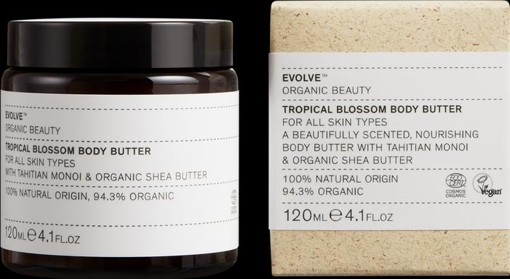 Produktbild Evolve Organic Beauty Feuchtigkeitspflege Tropical Blossom Body Butter 120 ml (Body Butter, 120 ml)