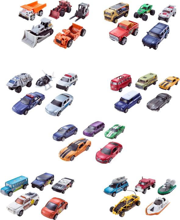 Actual product image Matchbox 5-PACK Vehicles Assortment