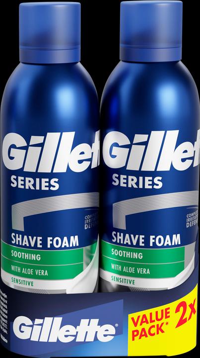 Actual product image Gillette Series Shave Foam Soothing 400ML (Shaving cream)