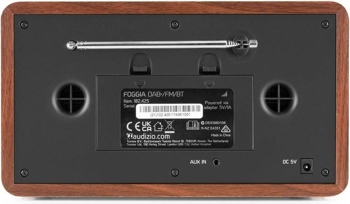 Actual product image Audizio Foggia (DAB+, FM, Bluetooth)