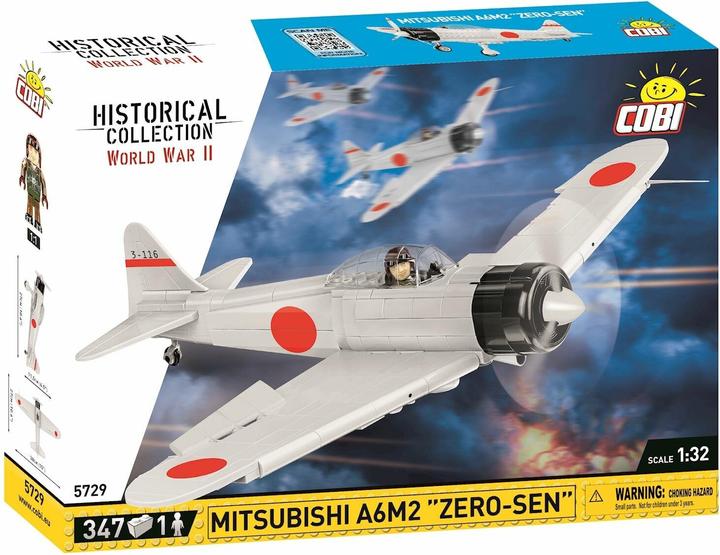 Actual product image Cobi Mitsubishi A M Zero pcs