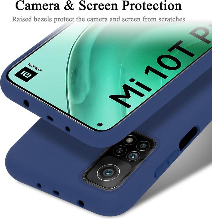 Immagine prodotto Cadorabo Copertura della cassa del silicone liquido TPU (Mi 10T Pro, Mi 10T)