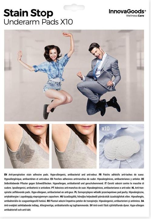Actual product image InnovaGoods Stain Stop (Armpit pads)