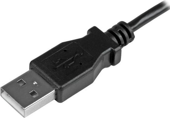 Immagine prodotto StarTech Cavo di ricarica e sincronizzazione Micro USB St/St - Micro-USB ad angolo sinistro - 0.5m (0.50 m, USB 2.0)