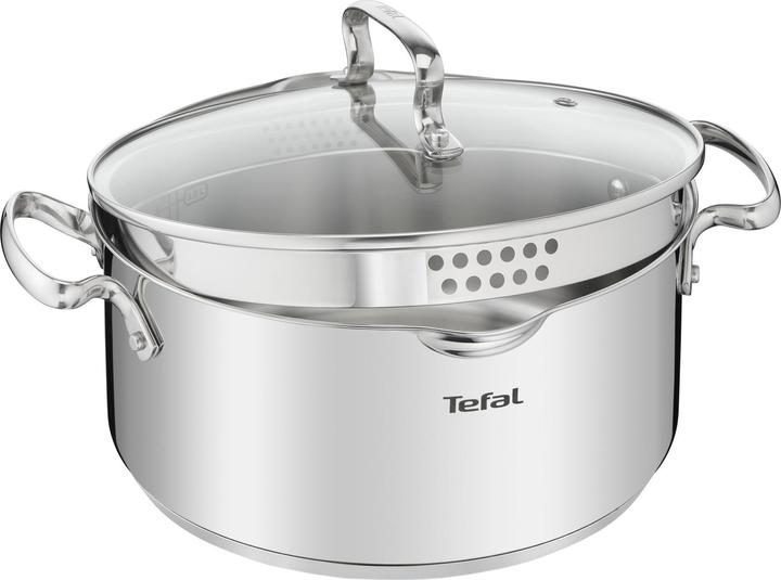 Image du produit Tefal Duetto+ (24 cm, Casserole, Acier inoxydable)