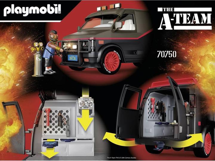 Produktbild Playmobil The A-Team Van (70750, Playmobil A-Team)