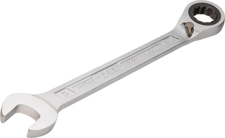 Actual product image HAZET Ratcheting combination wrench set 606/6-1 ∙ Outside 12-point traction profile ∙ 21 - 32 ∙ Num… (21 mm, 22 mm, 24 mm, 27 mm, 30 mm, 32 mm)