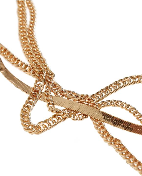 Image du produit Urban Classics Collier à superposition plate (70% de fer, 30% de zinc)