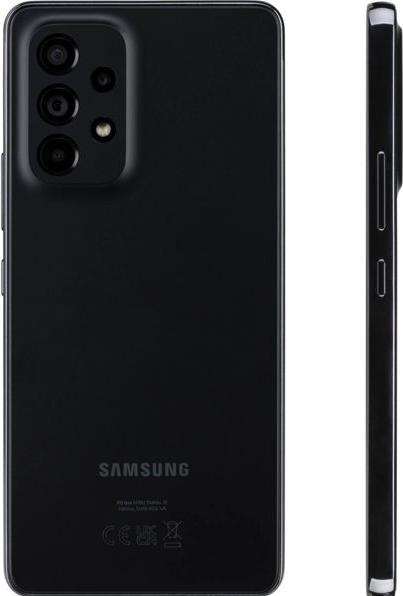 Produktbild Samsung Galaxy A53 5G (128 GB, Awesome Black, 6.50", Hybrid Dual SIM, 64 Mpx, 5G)
