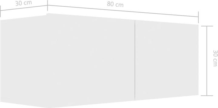Actual product image VidaXL Devin (80 x 30 x 30 cm)