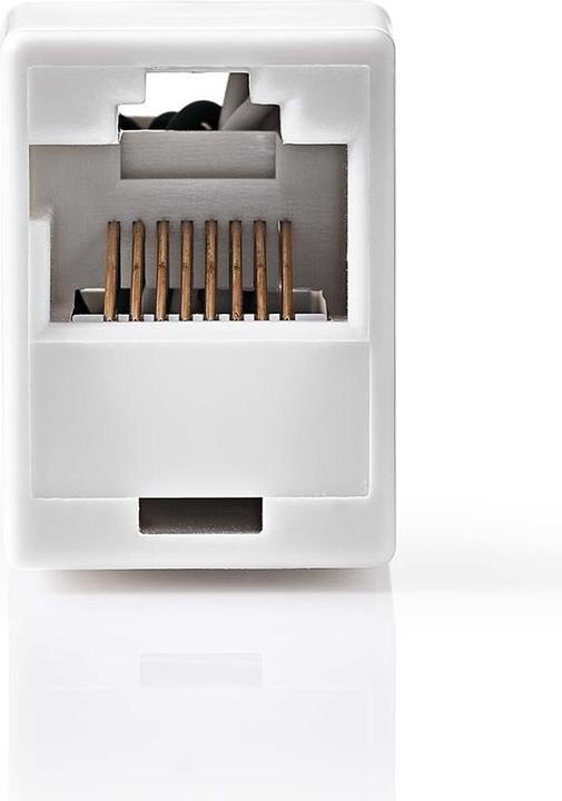 Nedis Network coupler | CAT5 | Unshielded | RJ45 socket | RJ45 socket | Straight | ABS | Box (S/FTP, CAT5, 0.04 m)