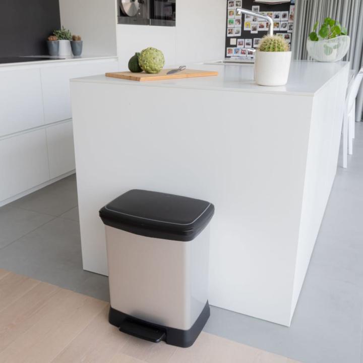 Actual product image Curver Metallic Deco Bin 30L Mülleimer (30 l)