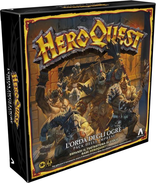 Actual product image Hasbro Heroquest L'Orda Degli Ogre