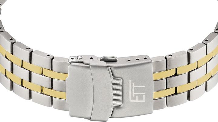 Image du produit ETT EGT-11576-31M Montre Homme Solaire Titane Radio 43mm 10ATM (Chronographe, Montre radio-pilotée, 43 mm)