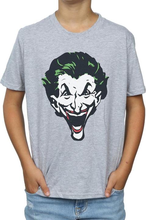 Actual product image Boys The Joker Big Face T-Shirt (140, 146)