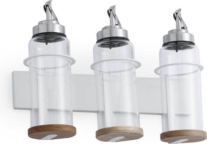 Actual product image Forster Home Magnetic oil & vinegar bottle holder