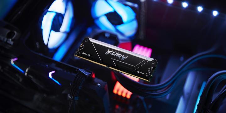 Actual product image Kingston DDR4-3600MT/s CL18 (4 x 32GB, 3600 MHz, DDR4-RAM, DIMM)