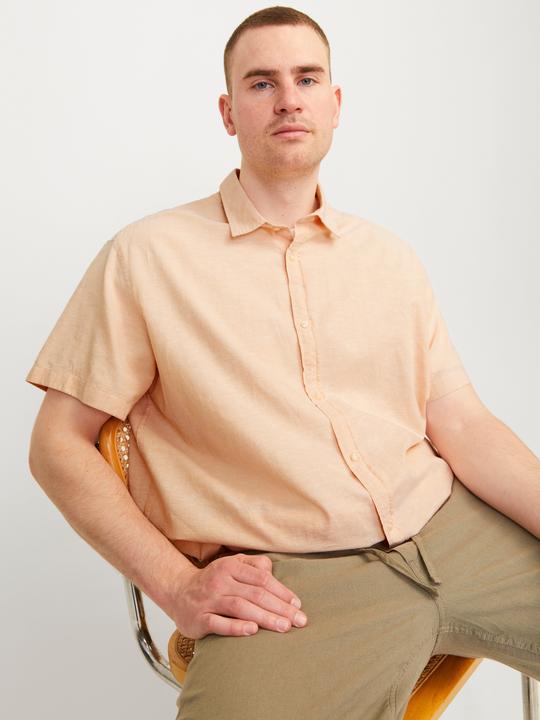 Image du produit Jack & Jones Jjelinen Blend Shirt Ss Sn Pls (5XL)