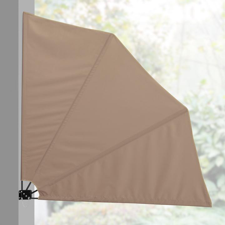 Immagine prodotto Casa.Pro Schermo pieghevole a parete Zele 160x160 cm Beige (1.60 m)