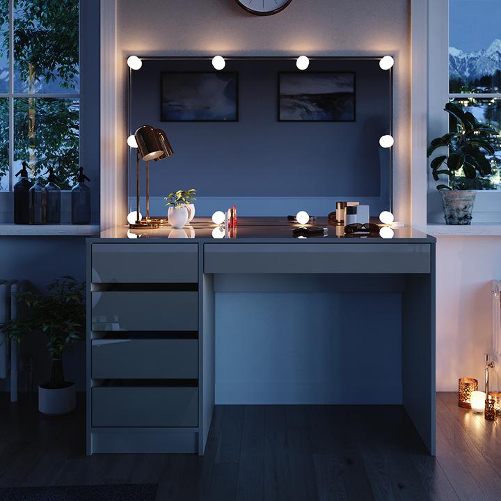 Actual product image Vicco Sherry with lighting (120 x 75 x 55 cm)