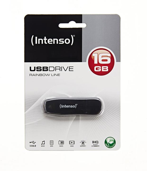 Produktbild Intenso Rainbow Line (16 GB, USB-A, USB 2.0)