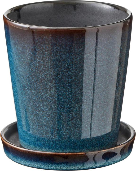 Produktbild Bitz Pflanzengefäss Blau (10 cm)