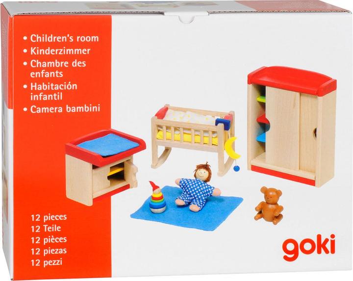 Image du produit Goki Meubles pour bébé pour maison de poupées