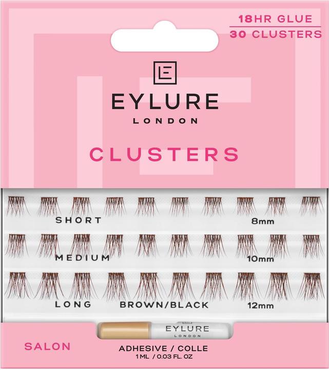 Trisa Künstliche Wimpern Eylure Clusters Brown/Black (Künstliche Wimpern)