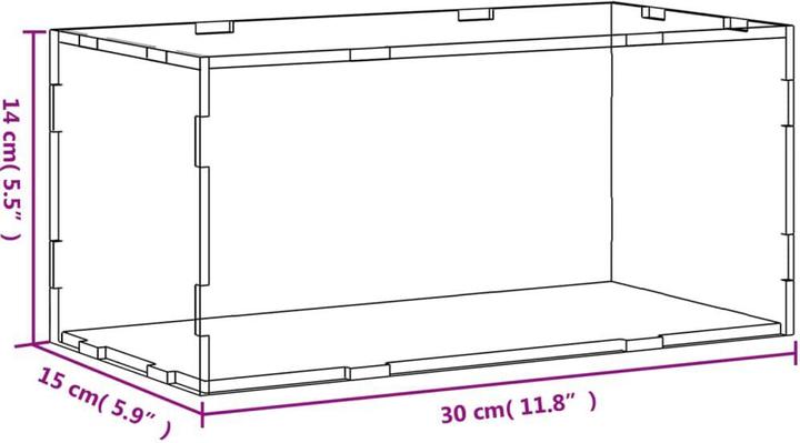 Actual product image VidaXL Jerrine (30 x 15 x 14 cm)