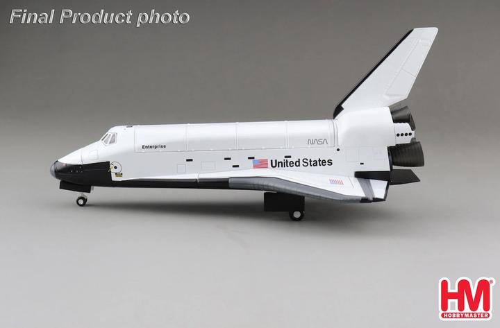 Hobby Master Space Shuttle Enterprise Edward Air Base 1977, metal model 1:200 HL1408.