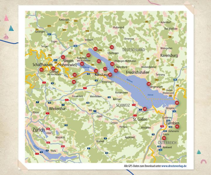 Image du produit Bodensee. Wanderungen für die Seele (Allemand, Tatjana Degenhardt, 2019)